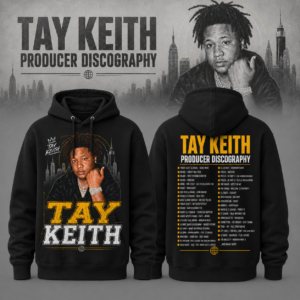 Tay Keith Rap Producer Hoodie The Hitmaker Graphic Hoodie Music Discography Hoodie