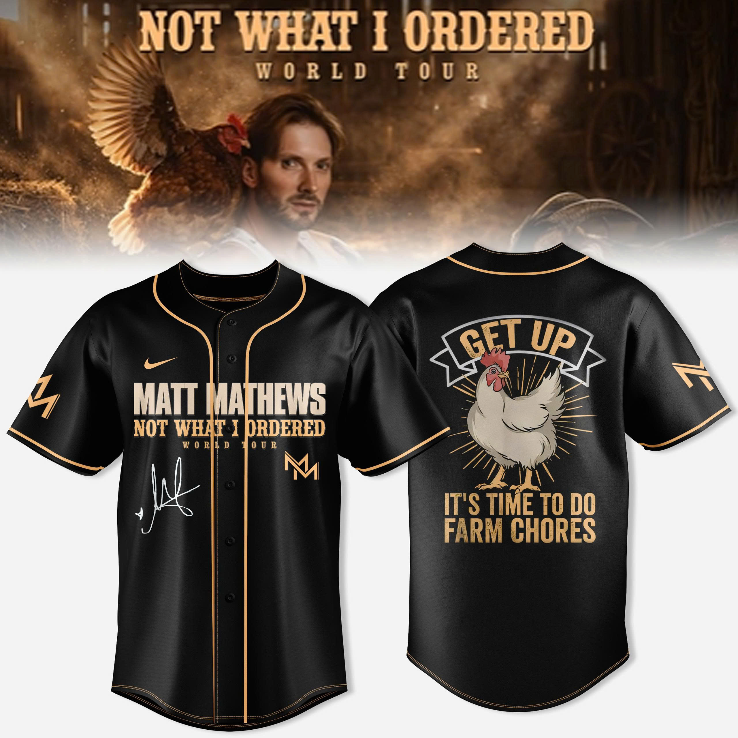 M M Golden Prairie Merch 2026 Prairie Collection Jersey Country Fan Gift