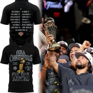 New York Knicks 2026 Nba Finals Champions 3D Shirt