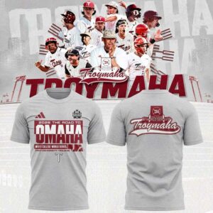 Troy Trojans Baseball 2026 College World Series Troymaha T-Shirt