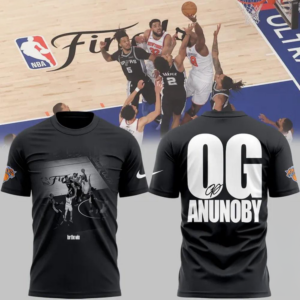 Og Anunoby New York Knicks Nba Final 2026 Signature 3D Shirt