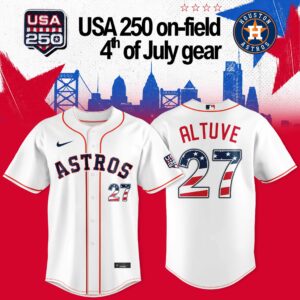 Houston Astros Altuve Usa 250 Fourth Of July Jersey Fan Collection