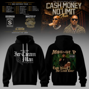 Cash Money No Limit Tour Hoodie Collector Edition For Fans