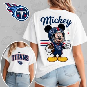 Tennessee Titans X Mickey Mouse Football Game Day Unisex T-Shirt