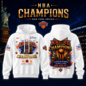 New York Knicks Merch 2026 Nba Champions Hoodie Gift For Basketball Fans