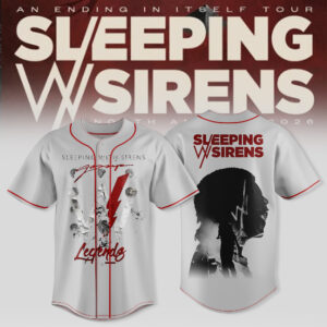 Sleeping With Sirens An Ending In Itself Tour Official Fan Jersey