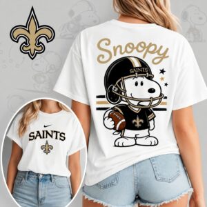 New Orleans Saints X Snoopy Football Game Day Unisex T-Shirt