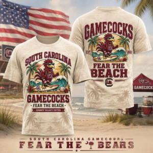 South Carolina Gamecocks 2026 Ncaa Summer Limited Edition 3D T-Shirt