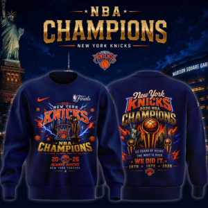 New York Knicks 2026 Merch Finals Victory Sweatshirt Best Gift For Fans