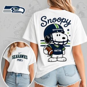 Seattle Seahawks X Snoopy Football Game Day Unisex T-Shirt