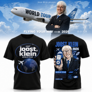 Joost Klein Merch 2026 Blue Flight T-Shirt Gift For Fans