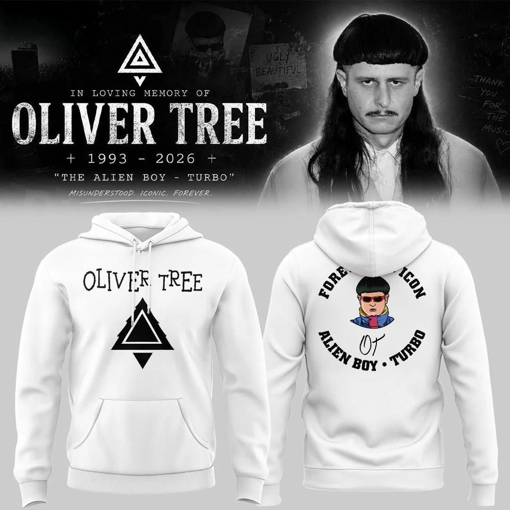 In Loving Memory Of Oliver Tree Memorial Hoodie Misunderstood Iconic Forever Fan Tribute
