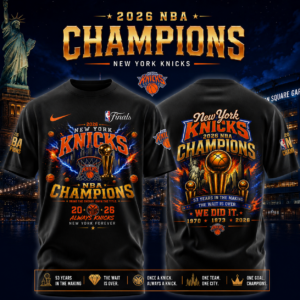 New York Knicks Merch 2026 Nba Champions T-Shirt Basketball Fan Gift