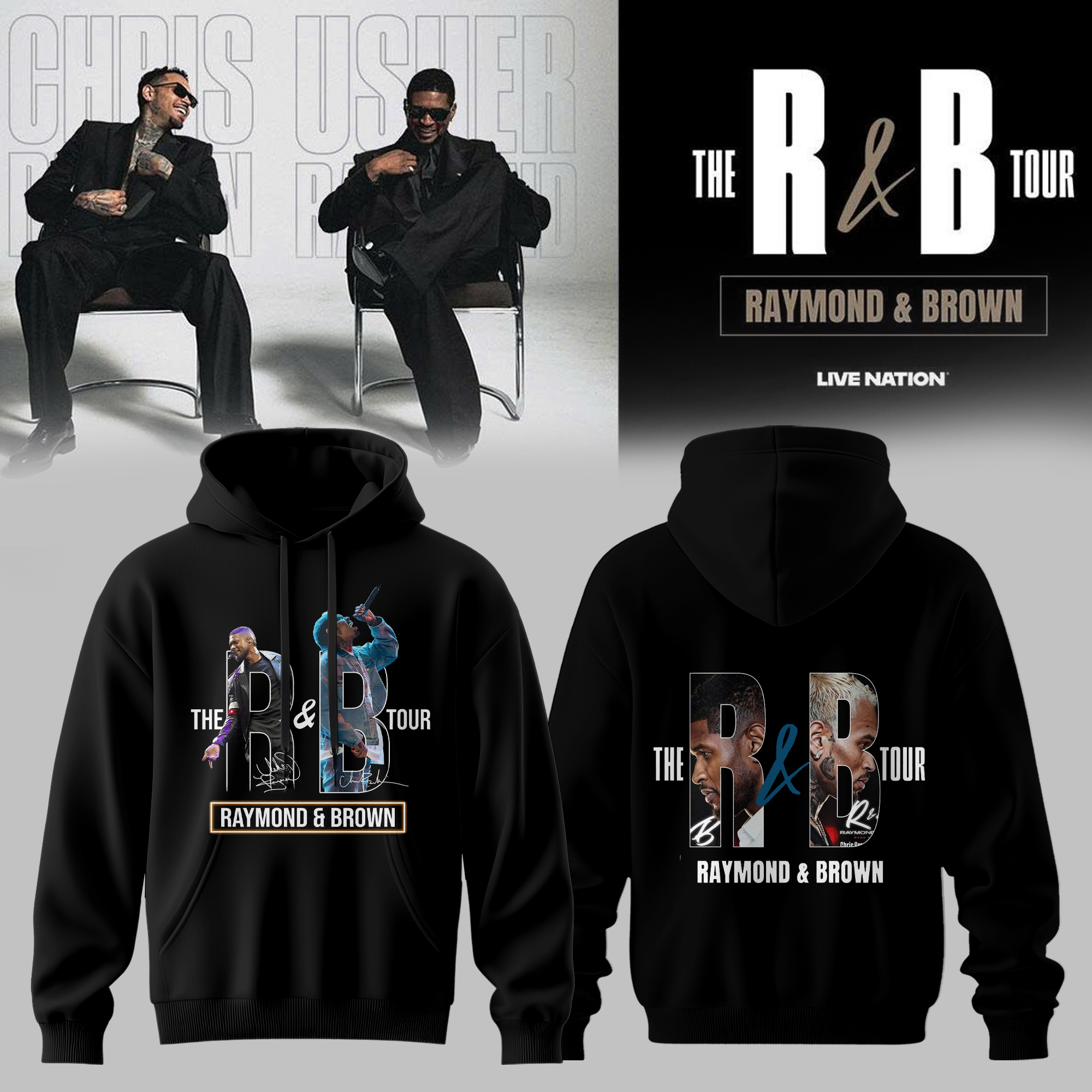 The R And B Tour 2026 Premium Hoodie Collection For Fans