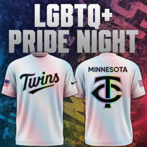 Minnesota Twins 2026 Lgbtq Pride Night T-Shirt