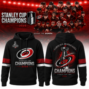 Carolina Hurricanes Merch 2026 Championship Glory Hoodie Hockey Fan Gift