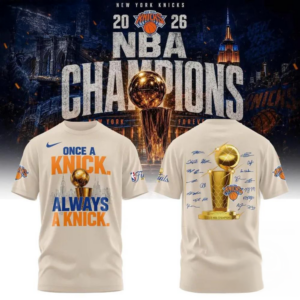 New York Knicks Nba Finals Champions 2026 Winner Signature 3D Shirt