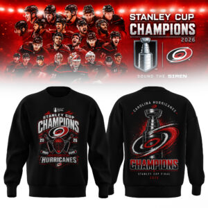 Carolina Hurricanes Merch 2026 Championship Legacy Sweatshirt Best Fan Gift