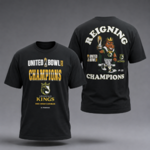 Louisville Kings United Bowl Champions 2026 Reigning T-Shirt