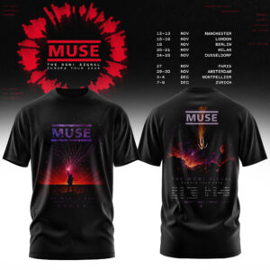 Muse Merch 2026 Concert Tour T-Shirt Best Gift For Fans