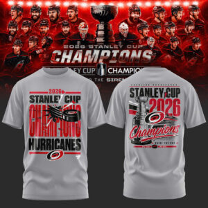Carolina Hurricanes Merch 2026 Trophy Winner T-Shirt Hockey Fan Gift