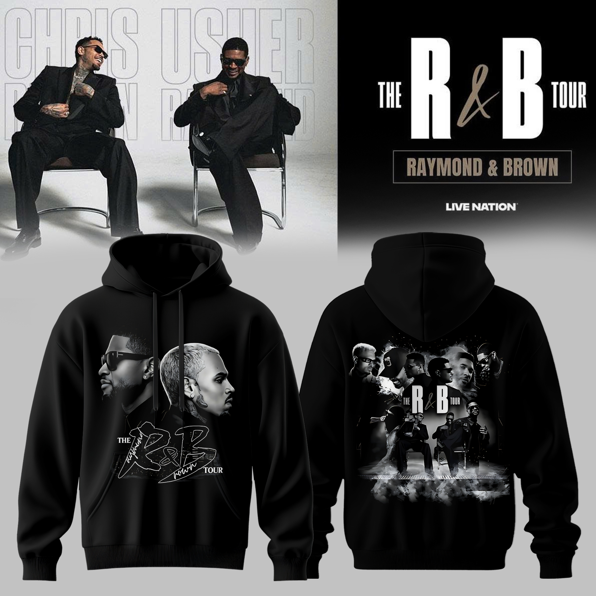 The R And B Tour 2026 Hoodie Collector Edition For Fans