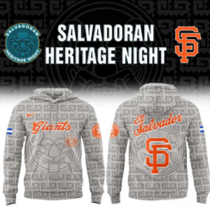 San Francisco Giants El Salvadoran Heritage Night 2026 Limited Edition Hoodie