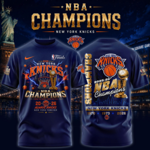 New York Knicks Merch 2026 Championship Celebration T-Shirt Basketball Lover Gift