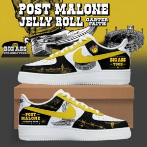 Post Malone Merch 2026 Big Ass Stadium World Tour Sneaker Gift For Music Fans