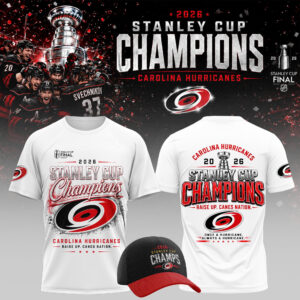 Carolina Hurricanes Merch 2026 Championship Victory T-Shirt Best Gift For Fans