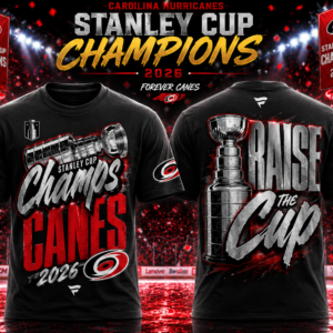 Carolina Hurricanes Merch 2026 Championship Victory T-Shirt Fan Gift