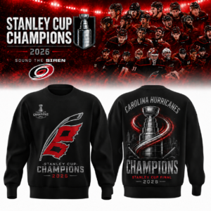 Carolina Hurricanes Merch 2026 Victory Season Sweatshirt Best Fan Gift