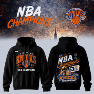 New York Knicks Merch 2026 Nba Champions Hoodie Basketball Fan Gift