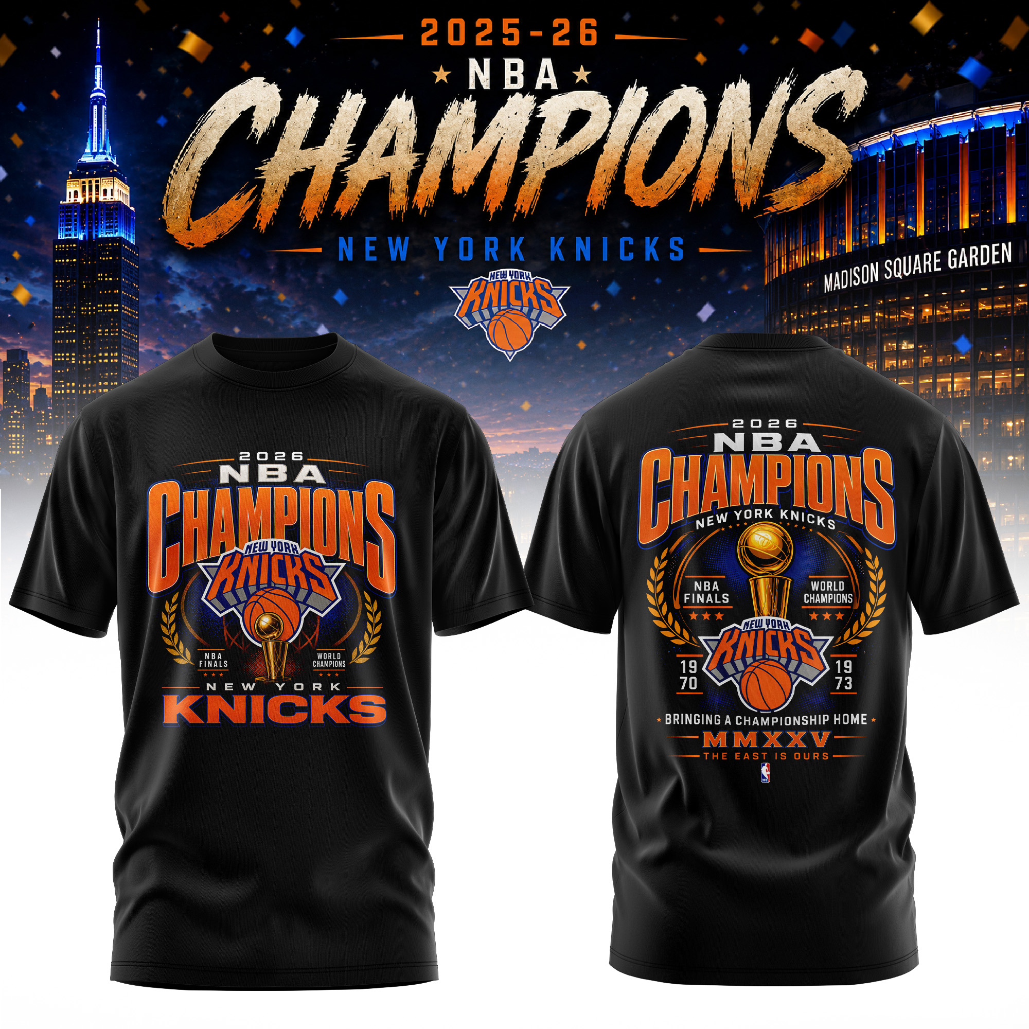 Nba Champions Merch 2026 Championship Season T-Shirt Gift Ideas For Fans