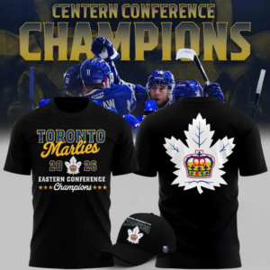 Toronto Marlies 2026 Eastern Conference Champions Limited Edition 3D Shirt