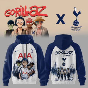 Gorillaz X Tottenham Hotspur Stadium 2026 Edition Hoodie