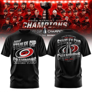 Carolina Hurricanes Merch 2026 Stanley Cup Champions T-Shirt Hockey Fan Gift