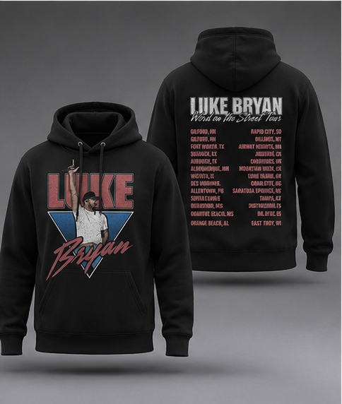 Luke Bryan Word On The Street Tour Hoodie