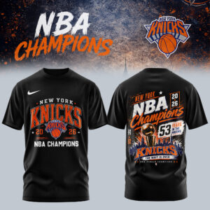 New York Knicks Merch 2026 Champions Season T-Shirt Fan Gift