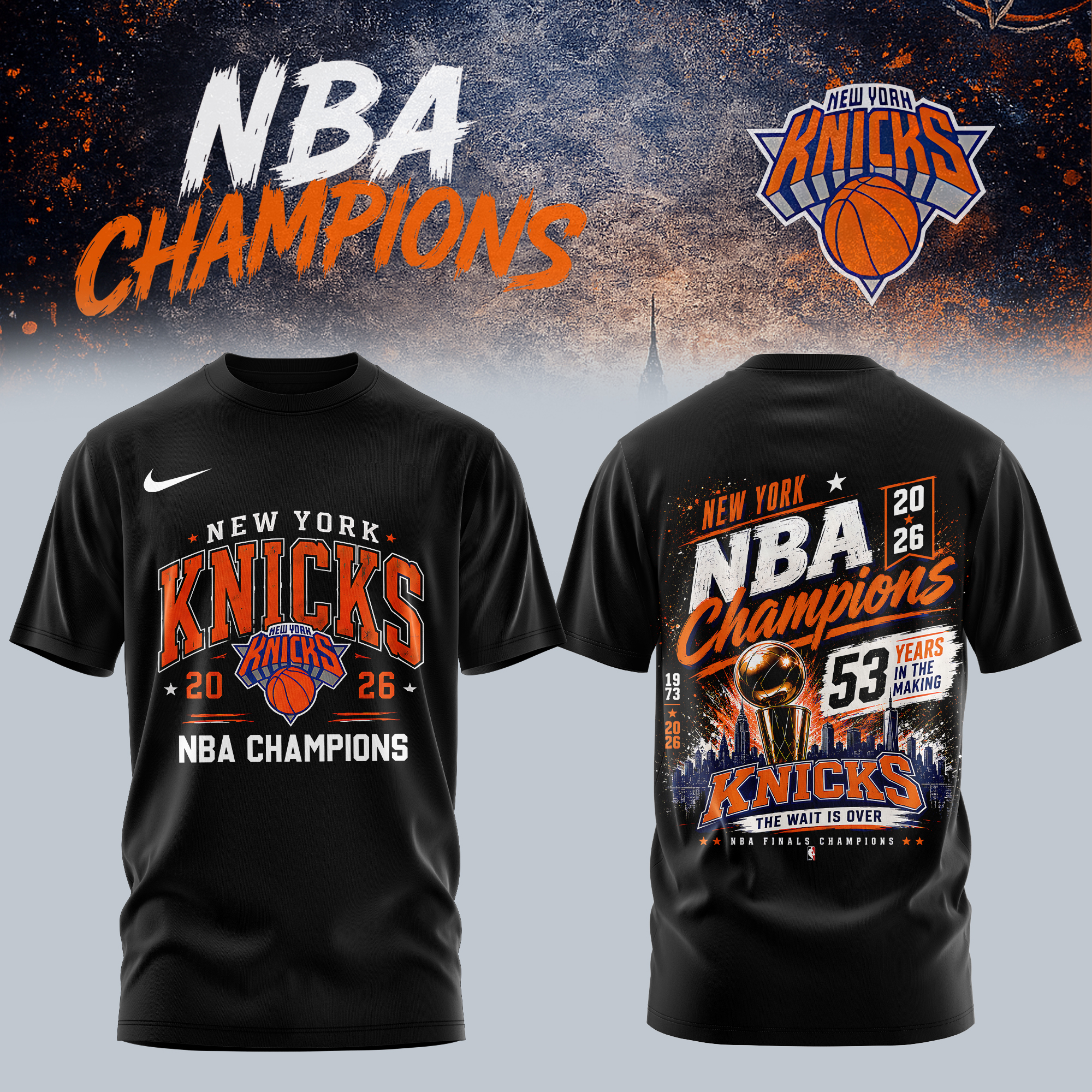 New York Knicks Merch 2026 Champions Season T-Shirt Fan Gift