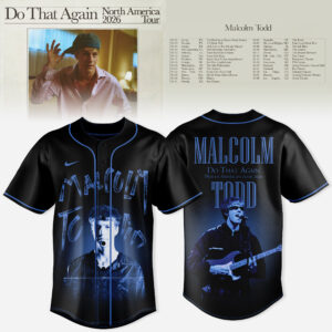Malcolm Todd Do That Again Tour Premium Concert Jersey Collection