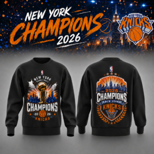 New York Knicks Merch 2026 Trophy Winner Sweatshirt Gift For Fans