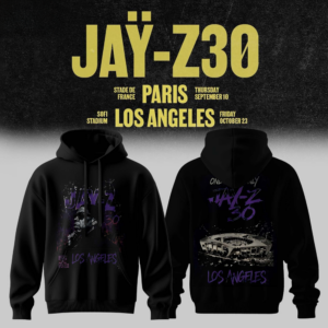 Jay-Z Los Angeles Concert Fan Streetwear Urban Graffiti Pullover Hoodie
