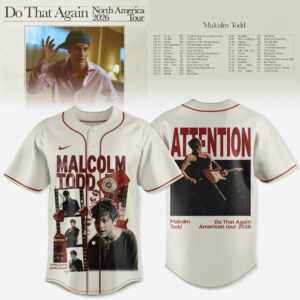 Malcolm Todd Do That Again Tour Limited Jersey Fan Collection