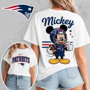 New England Patriots X Mickey Mouse Football Game Day Unisex T-Shirt
