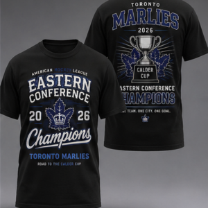 Toronto Marlies Ahl 2026 Eastern Conference Champions T-Shirt