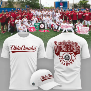 Oklahoma Sooners 2026 Ncaa Baseball Mens College World Series Oklaomaha Special New T-Shirt