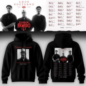 Eslabon Armado Merch 2026 Concert Tour Hoodie Music Lover Gift