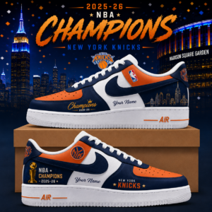 New York Knicks Merch 2026 Championship Sneaker Gift For Fans