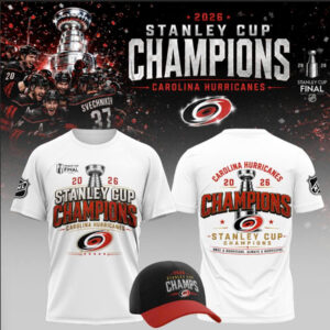 Carolina Hurricanes Merch 2026 Stanley Cup Legacy T-Shirt Hockey Lover Gift